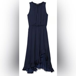 Vince Camuto Sleeveless Navy Dress Teen Girl 10-12